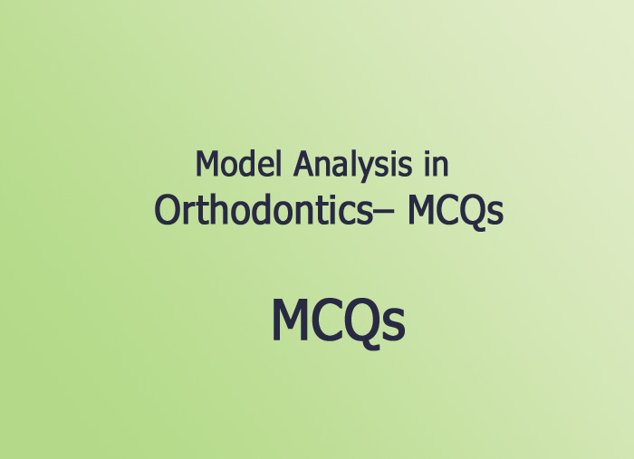 Model Analysis in Orthodontics