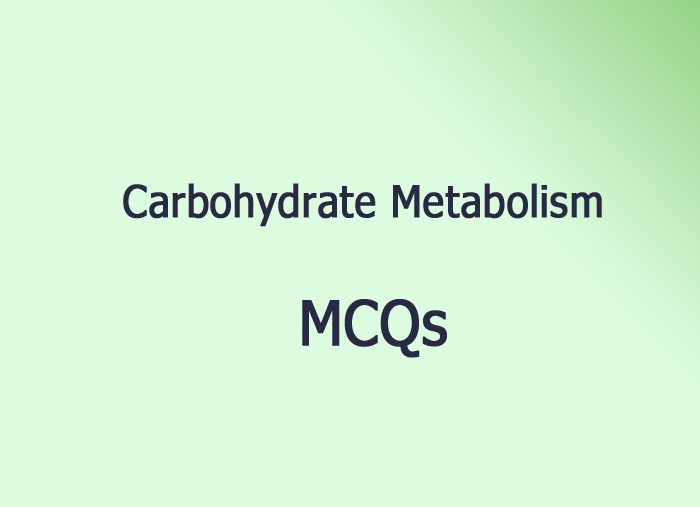 Carbohydrate Metabolism Mcqs Focus Dentistry