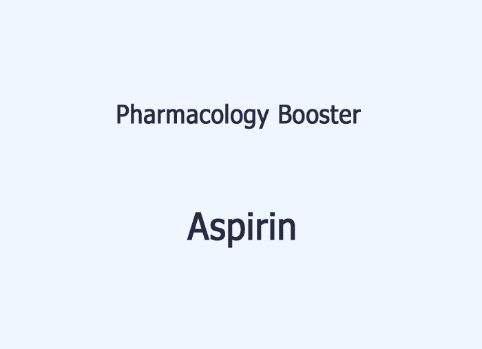 pharmacology-booster-aspirin