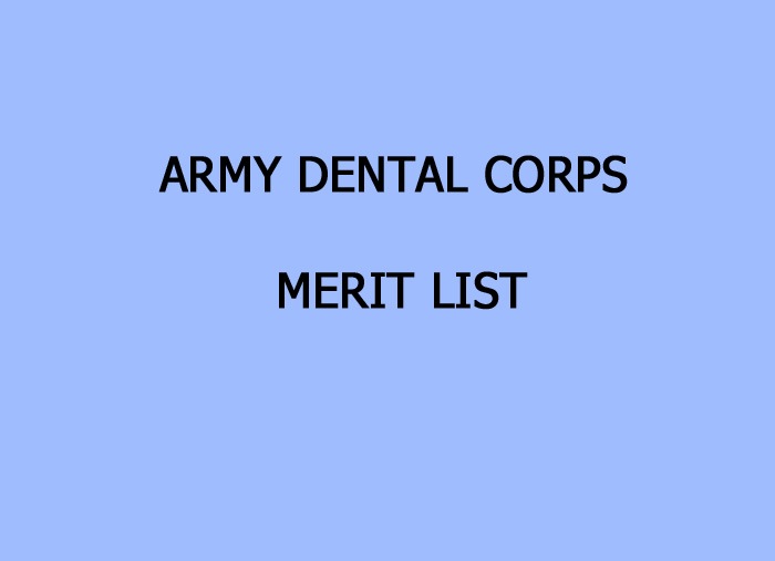 Army-Dental-Corps-vacancy-merit-list